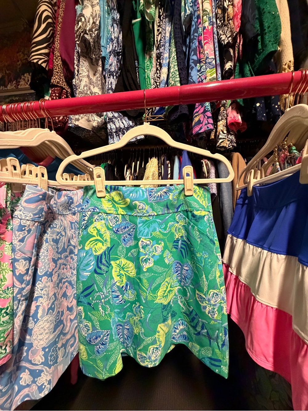 Lilly Pulitzer Jonas High-Waisted Skort - Botanical Green - 0